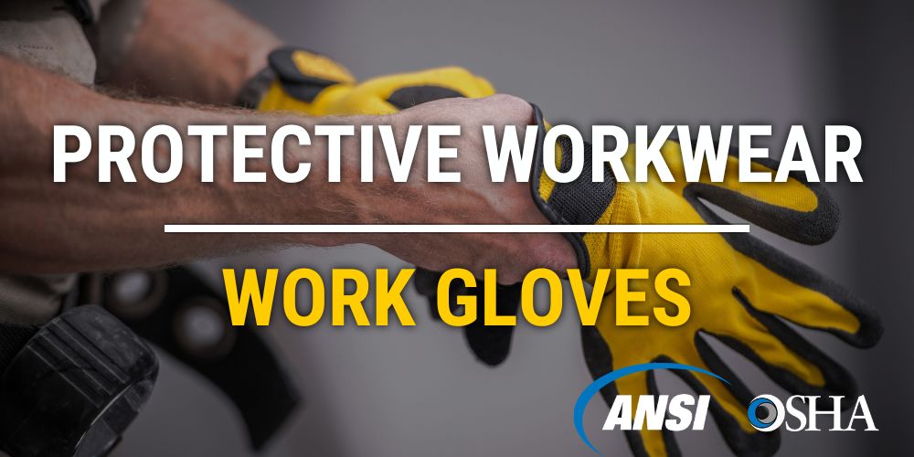 protective workwear safety work gloves