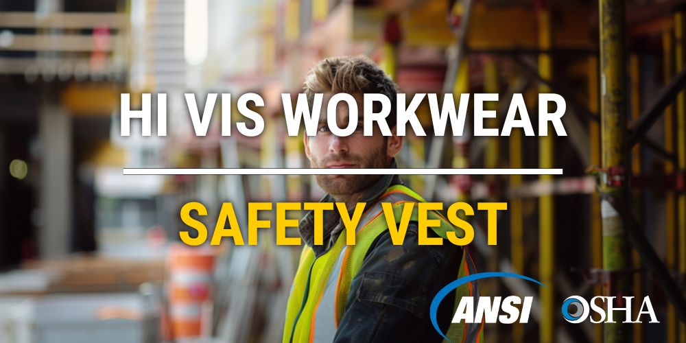 hi vis workwear reflective safety vest