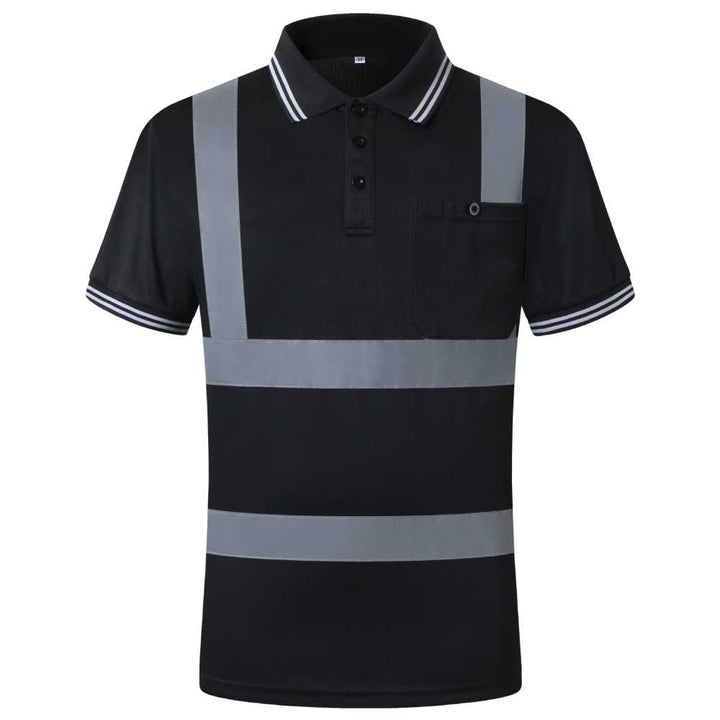 JKSafety Hi-Vis Reflective Safety Polo Shirt Short Sleeve (JKP066)