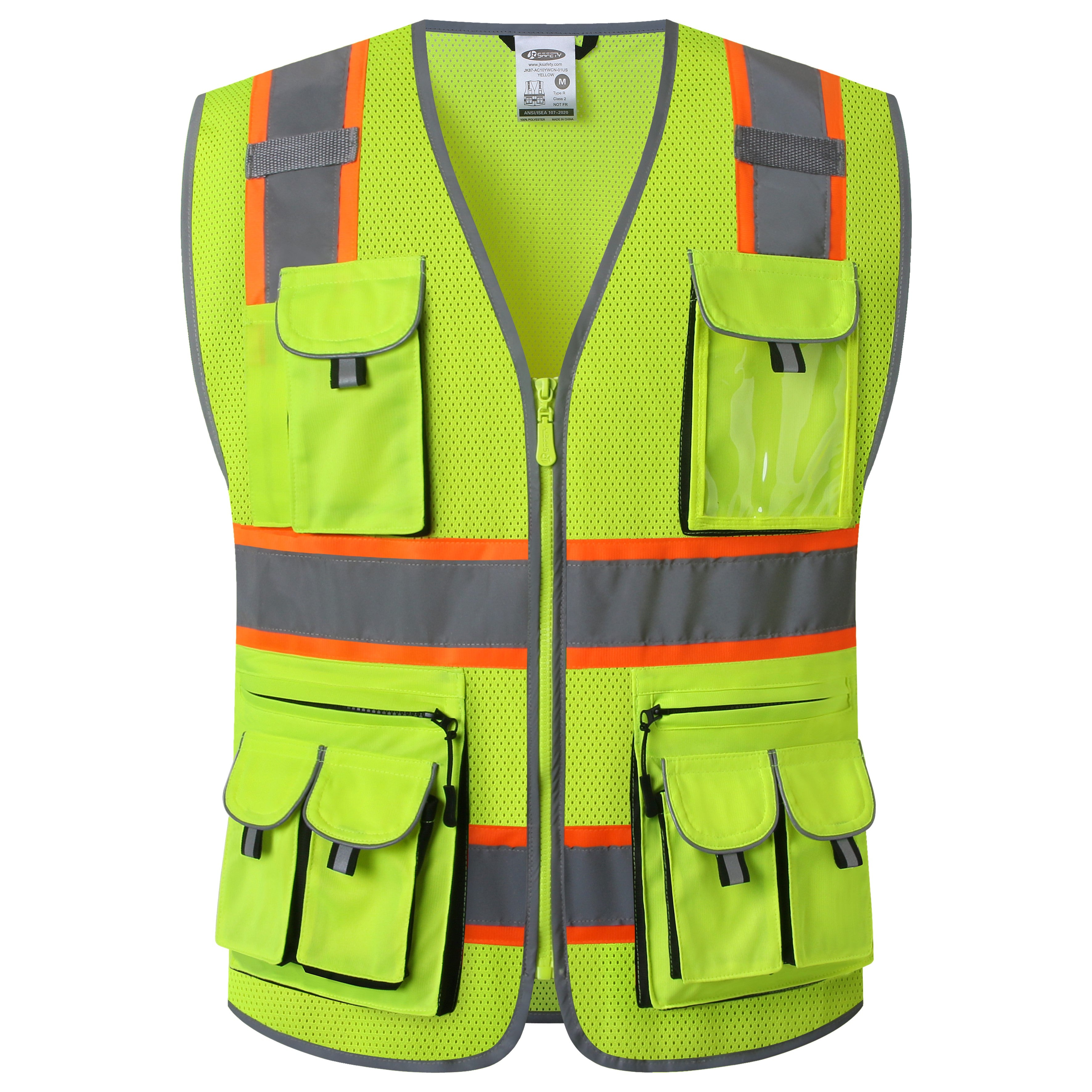 Construction Vest Best Safety Vest With Pockets Safety Vest Multi