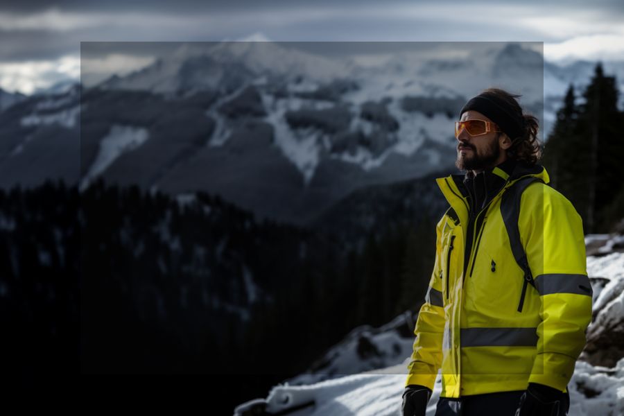 conquer the cold with hi-vis safety winter jacket