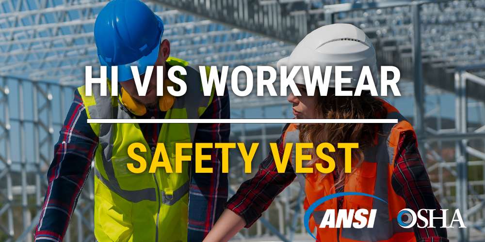 hi vis workwear reflective safety vest