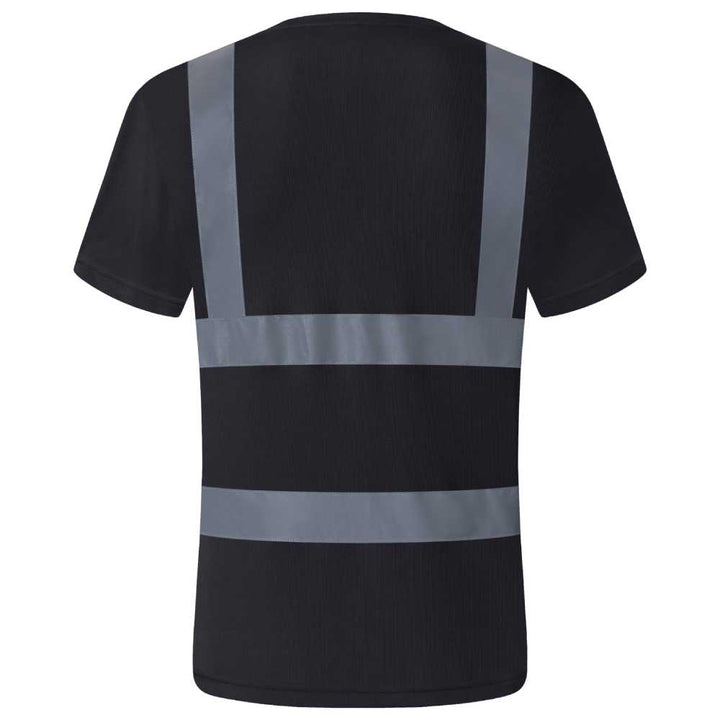 JKSafety Hi-Vis Reflective Safety Shirt Short Sleeve, Crew Neck (JKT077)
