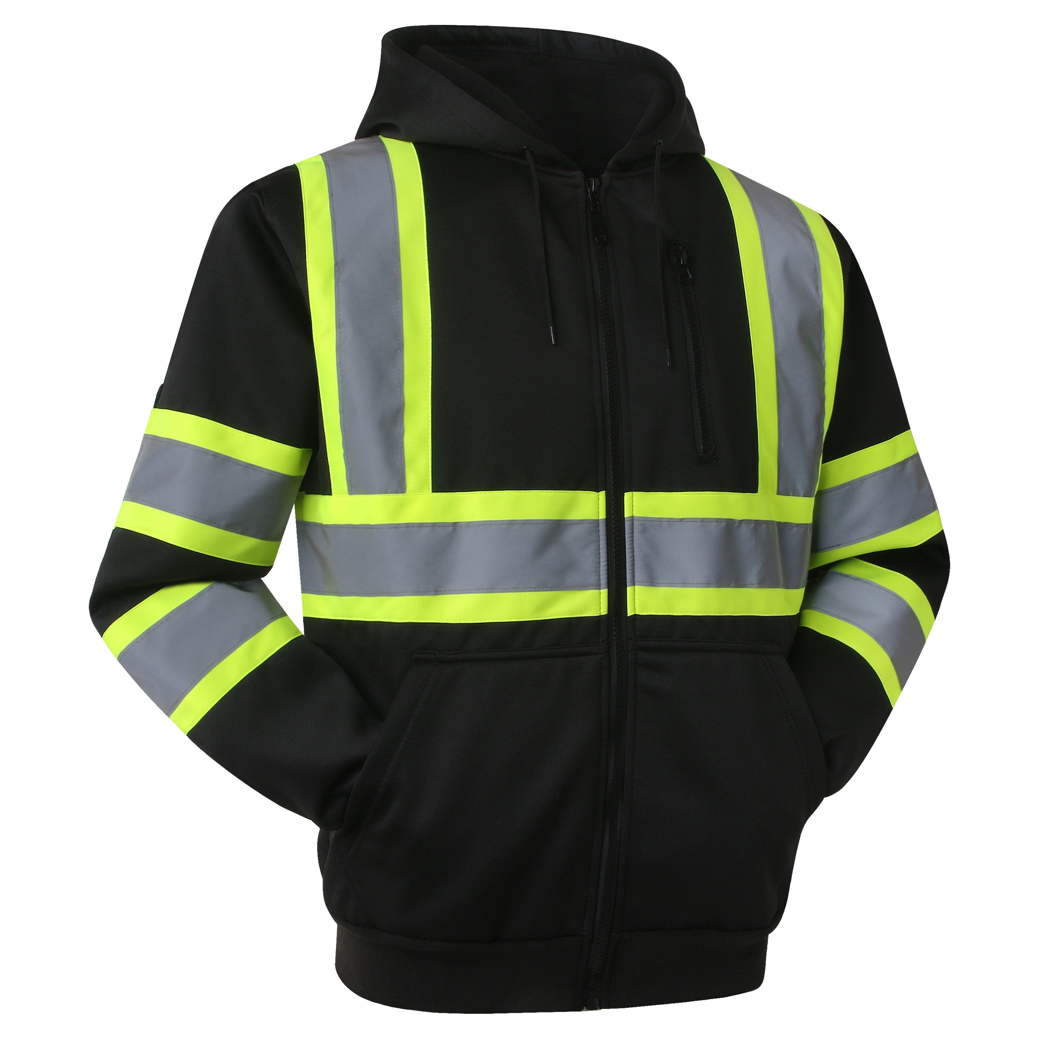 Safety online reflective hoodie